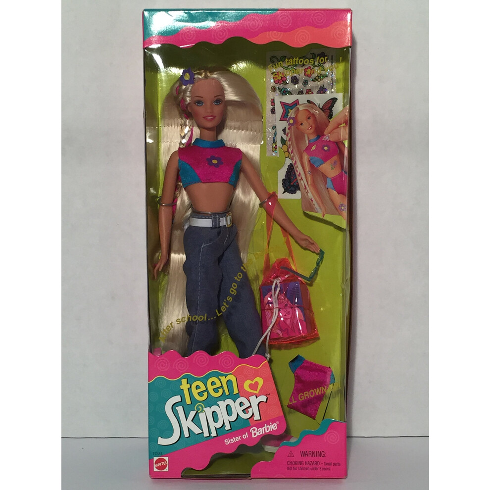 Barbie Teen Skipper Doll. All Grown Up!