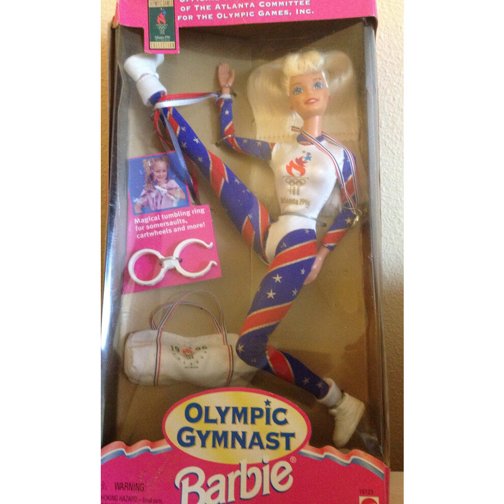 Barbie Olympic Gymnast 1996 Atlanta Games Doll