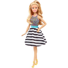 Muñeca Barbie Fashionistas 46 Estampado Poderoso