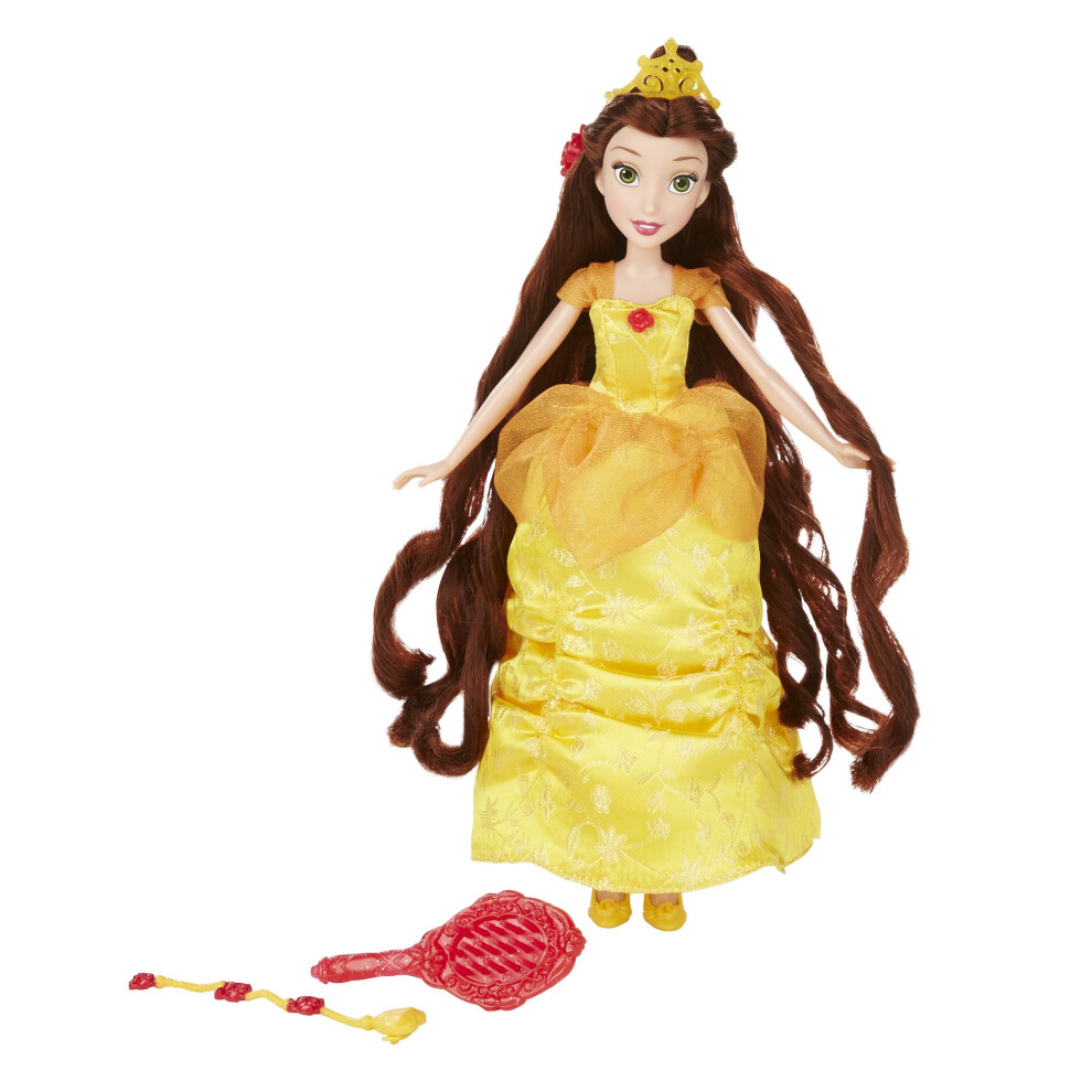 Disney Princess Basic Hair Play Belle Doll