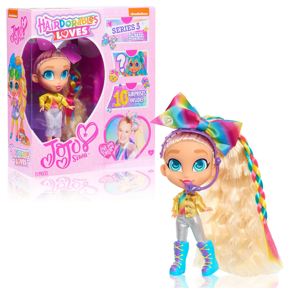 Hairdorables Loves JoJo Siwa  Kids Toys for Ages 3 Up by Just Play