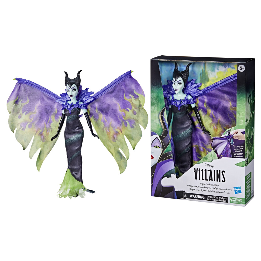 Disney Maleficent Flames of Fury Toy Figure Doll  27.5 cm  Iconic Flam