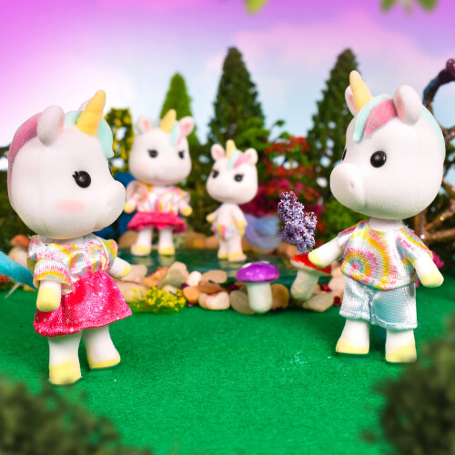 Sunny Days Entertainment Οικογένεια Μονόκερου Honey Bee Acres - 4 Μικρές Φιγούρες 1