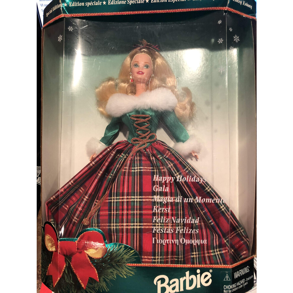 Mattel Barbie Happy Holidays Gala-Special Edition-1995