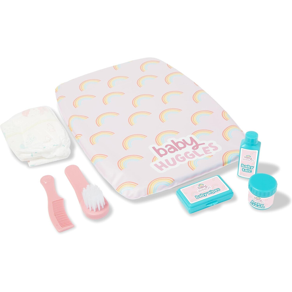 Ultimate Care Kit for Dolls: Authentic Play with Rainbow Cushioned Cha