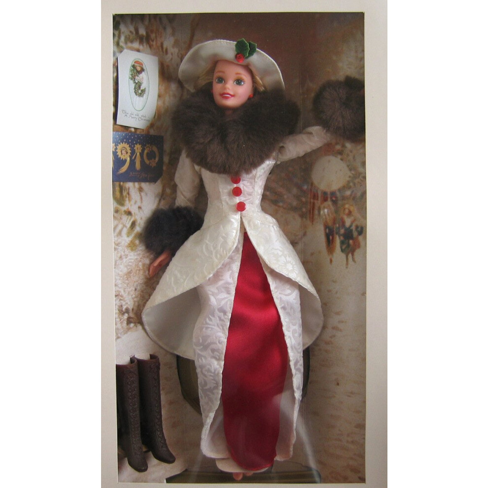 Barbie Year 1995 Hallmark Special Edition 12 Inch Doll - Holiday Memor