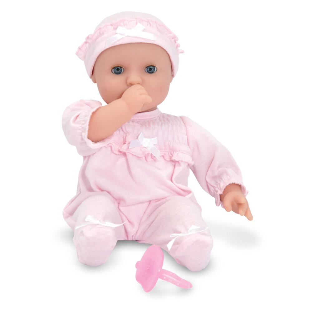 Melissa & Doug Mine to Love Jenna 12"" Soft Body Baby Doll With Romper