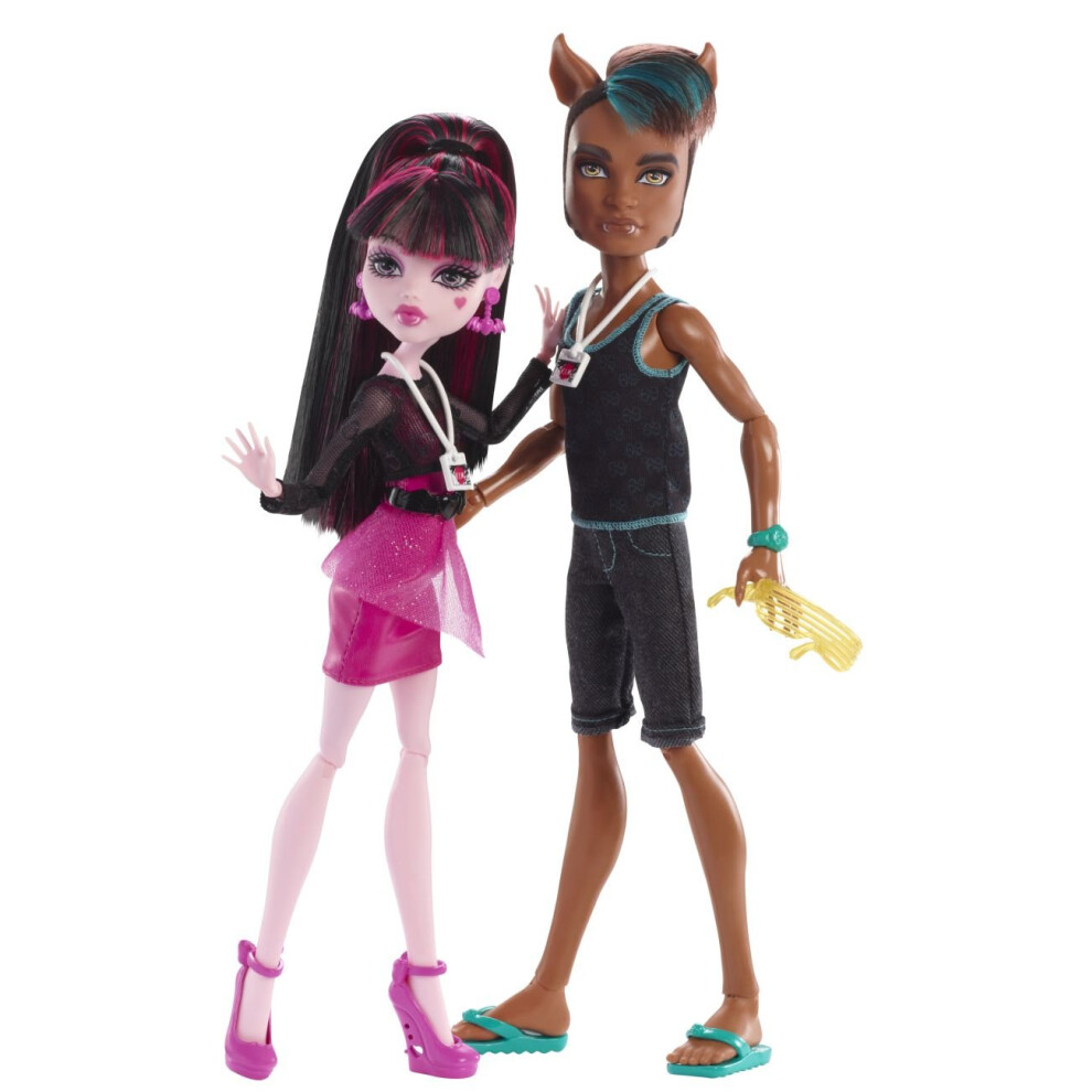 Monster High - Clawd Wolf and Draculaura Music Festival GIFTSET