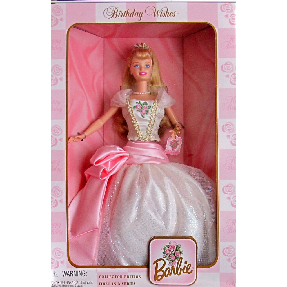 Barbie BIRTHDAY WISHES DOLL 1st in Series COLLECTOR Edition (1998)