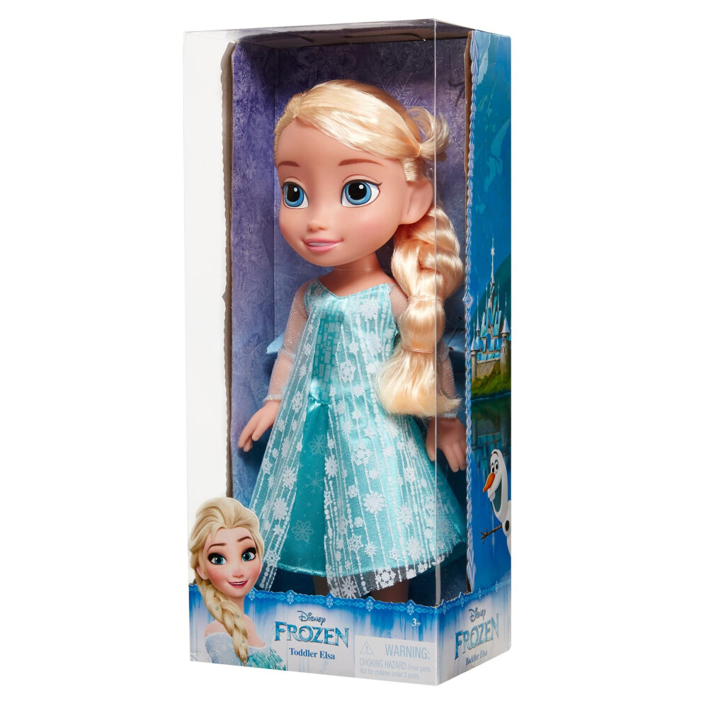 Disney 039897989211 Frozen Elsa Toddler Doll  Blue