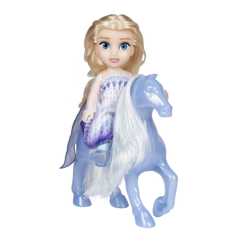 Frozen Disney Elsa Doll Petite Snow Queen & Water Nokk Horse Gift Set