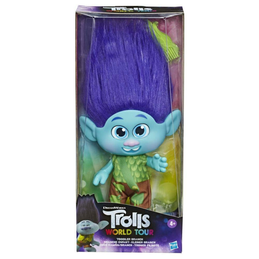 DreamWorks Trolls World Tour Small Branch Doll with Removable Outfit a