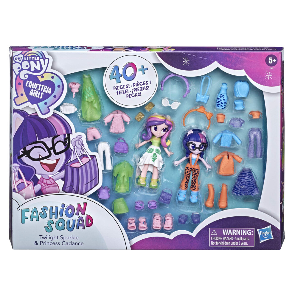 My Little Pony Equestria Girls Fashion Squad Twilight Sparkle and Prin