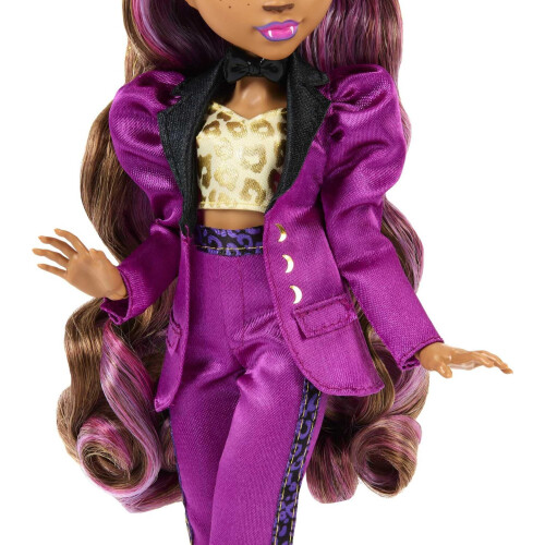 Monster High Monster High Doll Clawdeen Wolf na moda de festa de monstro com TH 2