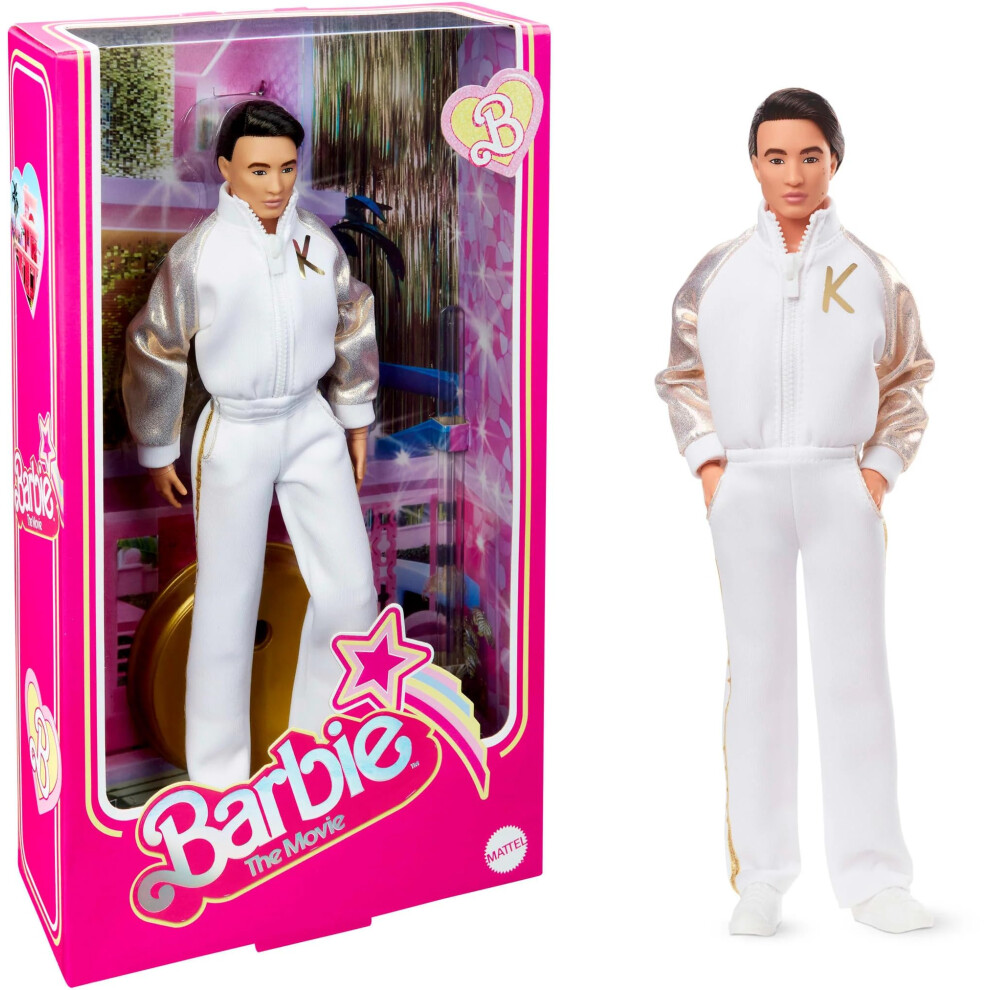 Barbie The Movie Signature Ken in White and Gold Tracksuit Exclusive D