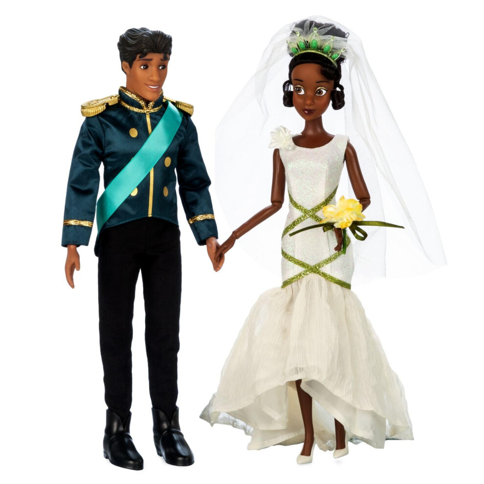 Tiana and Naveen Wedding Doll Set - The Princess and The Frog