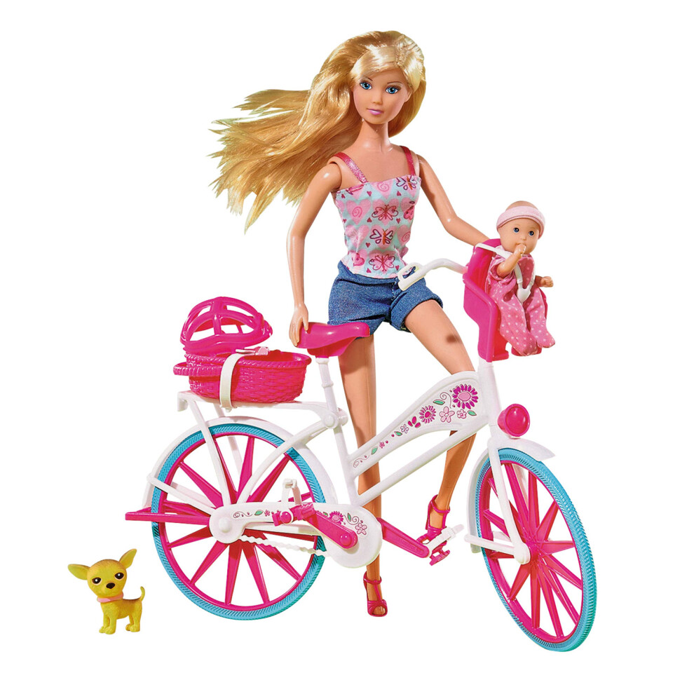 Simba Toys - Steffi Love Bike Tour with Bike and Doll  Multi