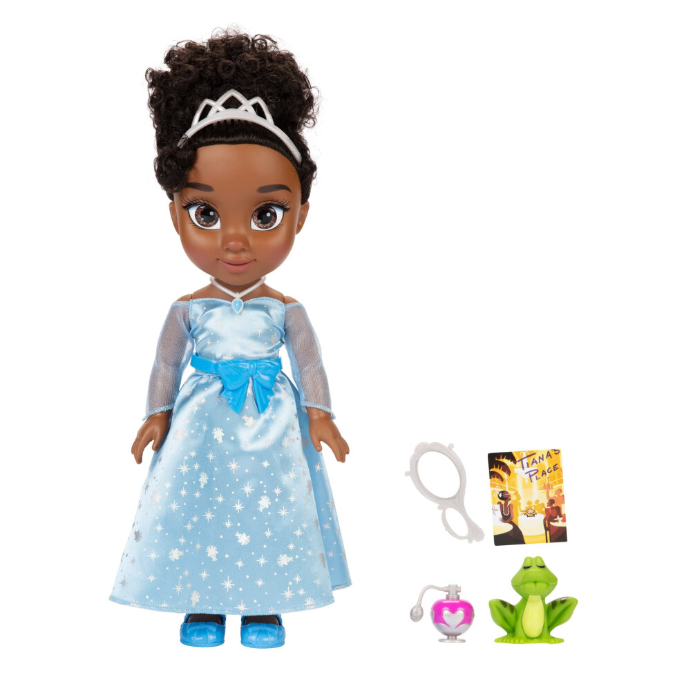 Photos - Doll Disney Princess Tiana My Singing Friend Tiana & Naveen Frog Plus