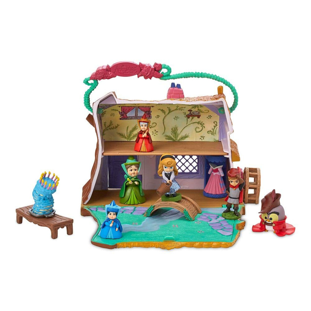 Disney Animators' Littles Aurora Cottage Playset - Sleeping Beauty