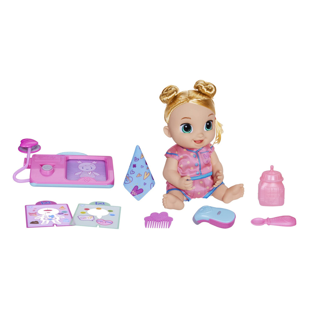 Baby Alive Lulu Achoo Doll  12-Inch Interactive Doctor Play Toy with L