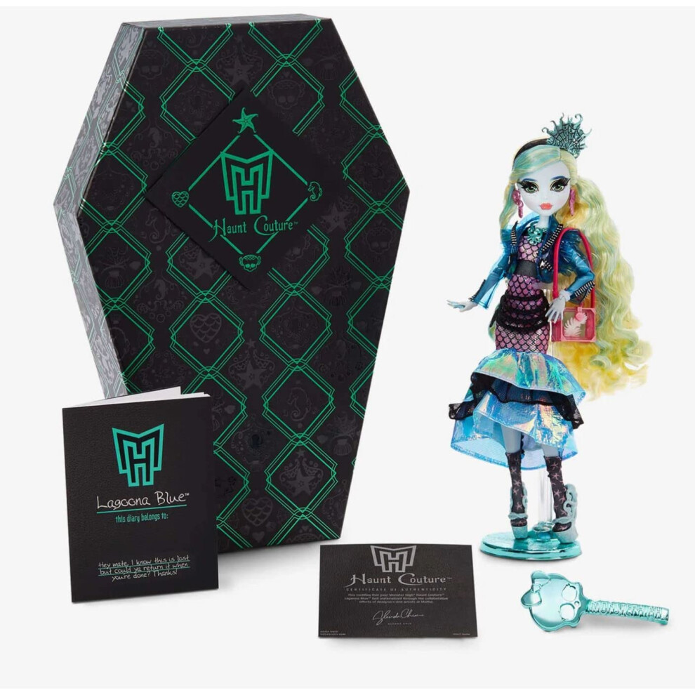 Monster High Haunt Couture 10.5in Lagoona Blue 2022 Limited Edition Co