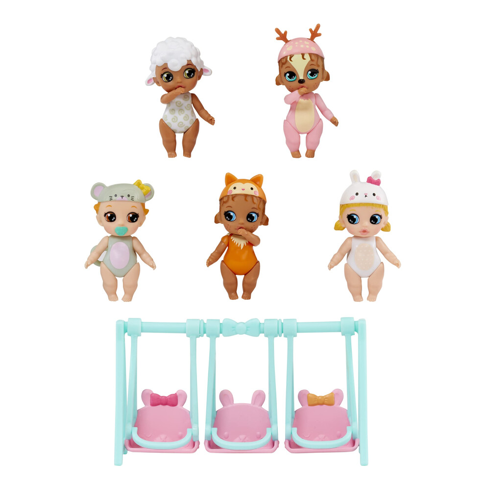 Baby Born Surprise Mini Babies Woodland-Themed Bundle - Value Playset