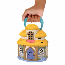 Mattel Disney Wish mini baba s babahz jtkkszlet Asha of Rosas Cottage Micro Doll csillagfigurval s 15+ btorokkal s kiegsztokkel, utazsi j