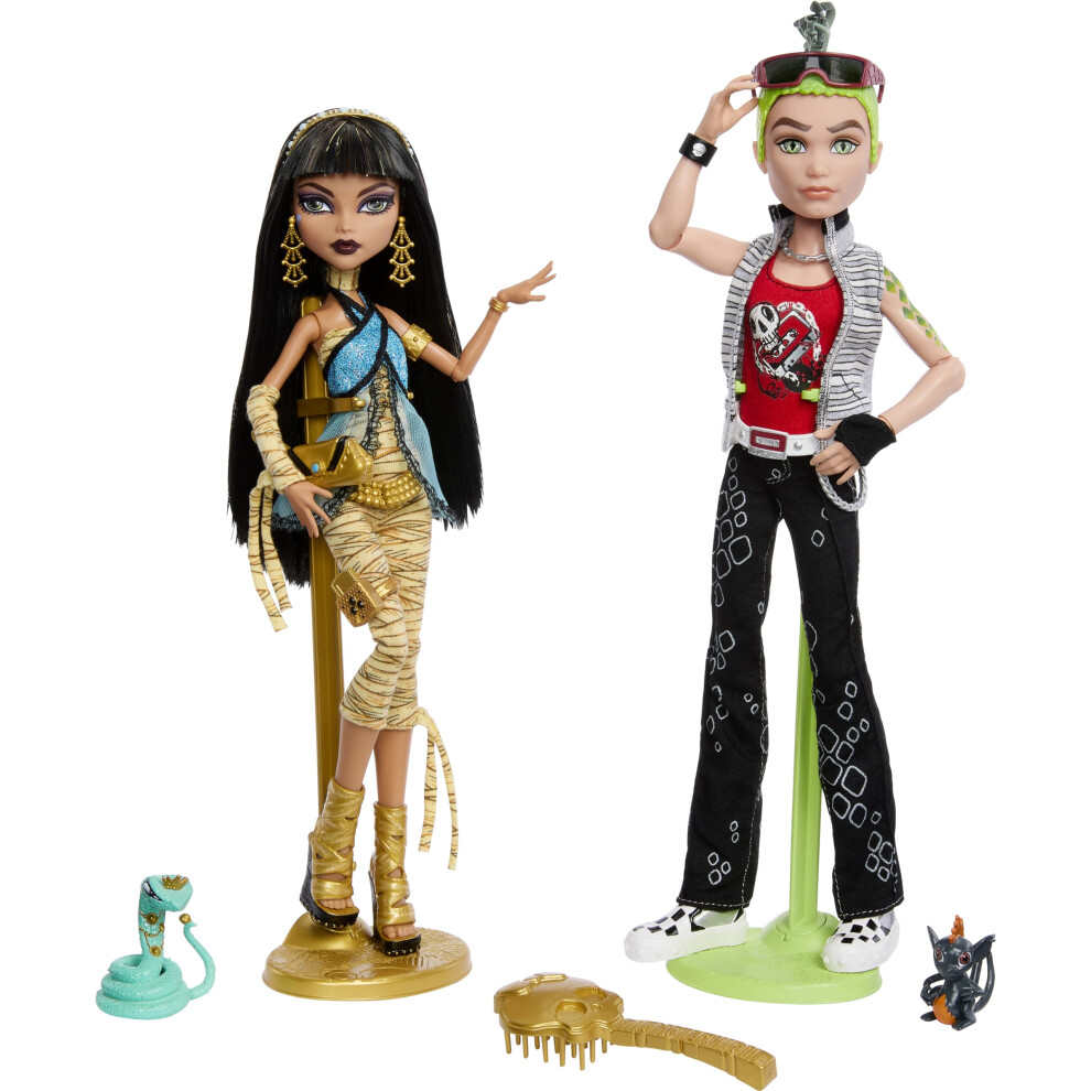 Monster High Booriginal Creeproduction Dolls 2-Pack  Cleo De Nile & De