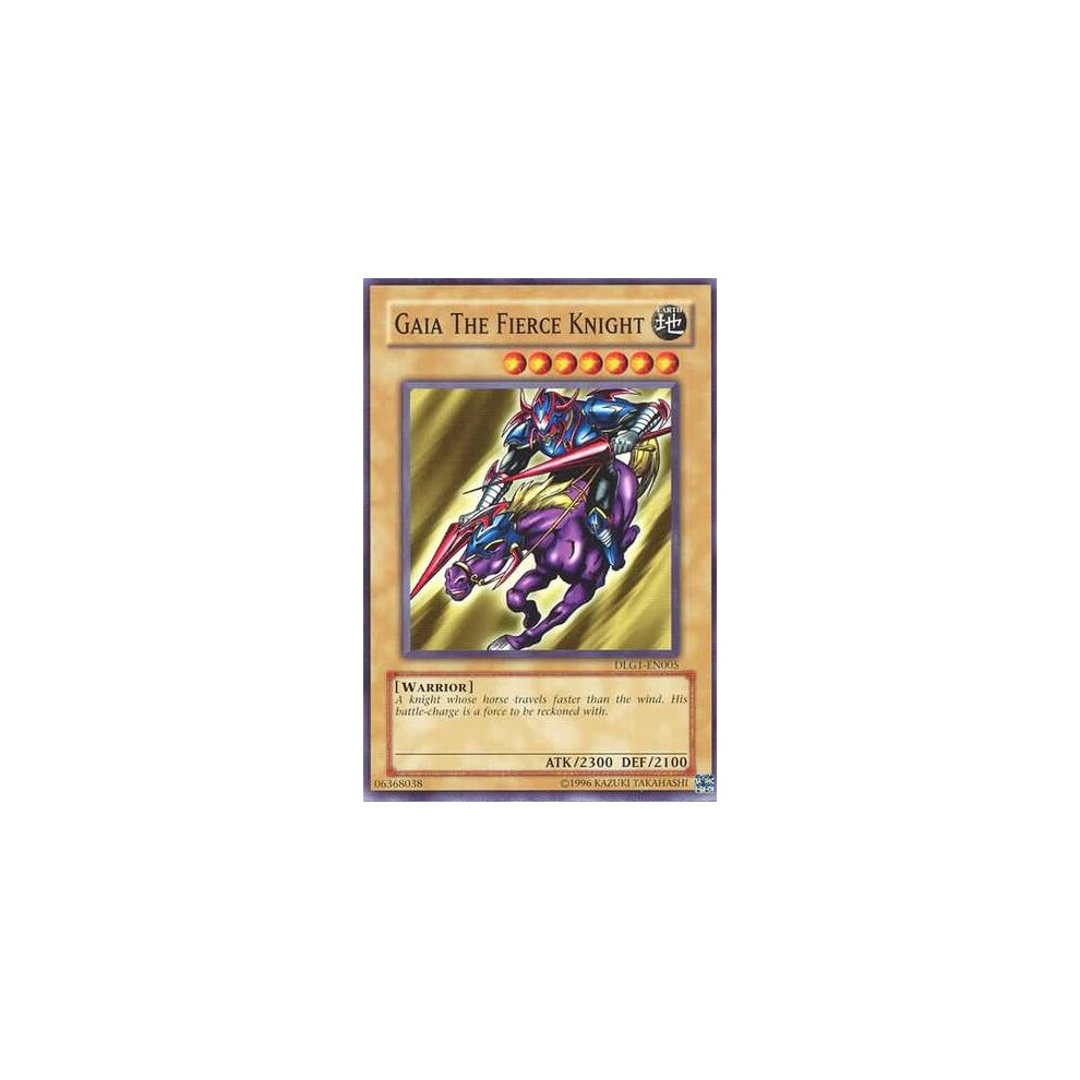 Yu-Gi-Oh! - Gaia The Fierce Knight (DLG1-EN005) - Dark Legends - Unlim