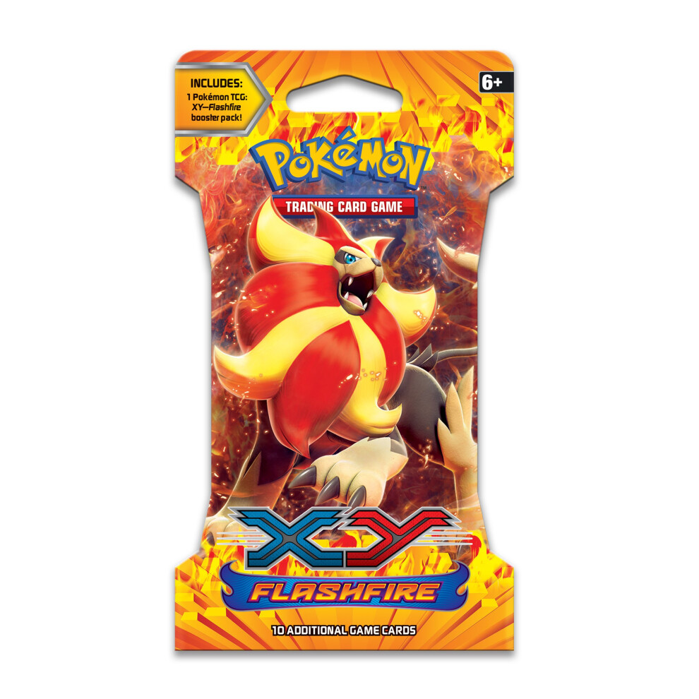 Pokemon Center Pok?mon TCG: XY-Flashfire Sleeved Booster Pack (10 Card