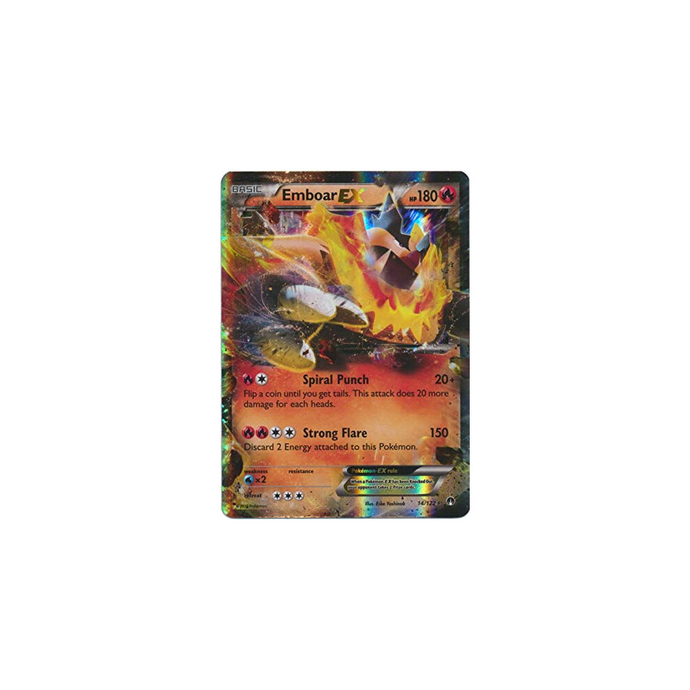 Pokemon - Emboar-EX (14/122) - XY Breakpoint - Holo