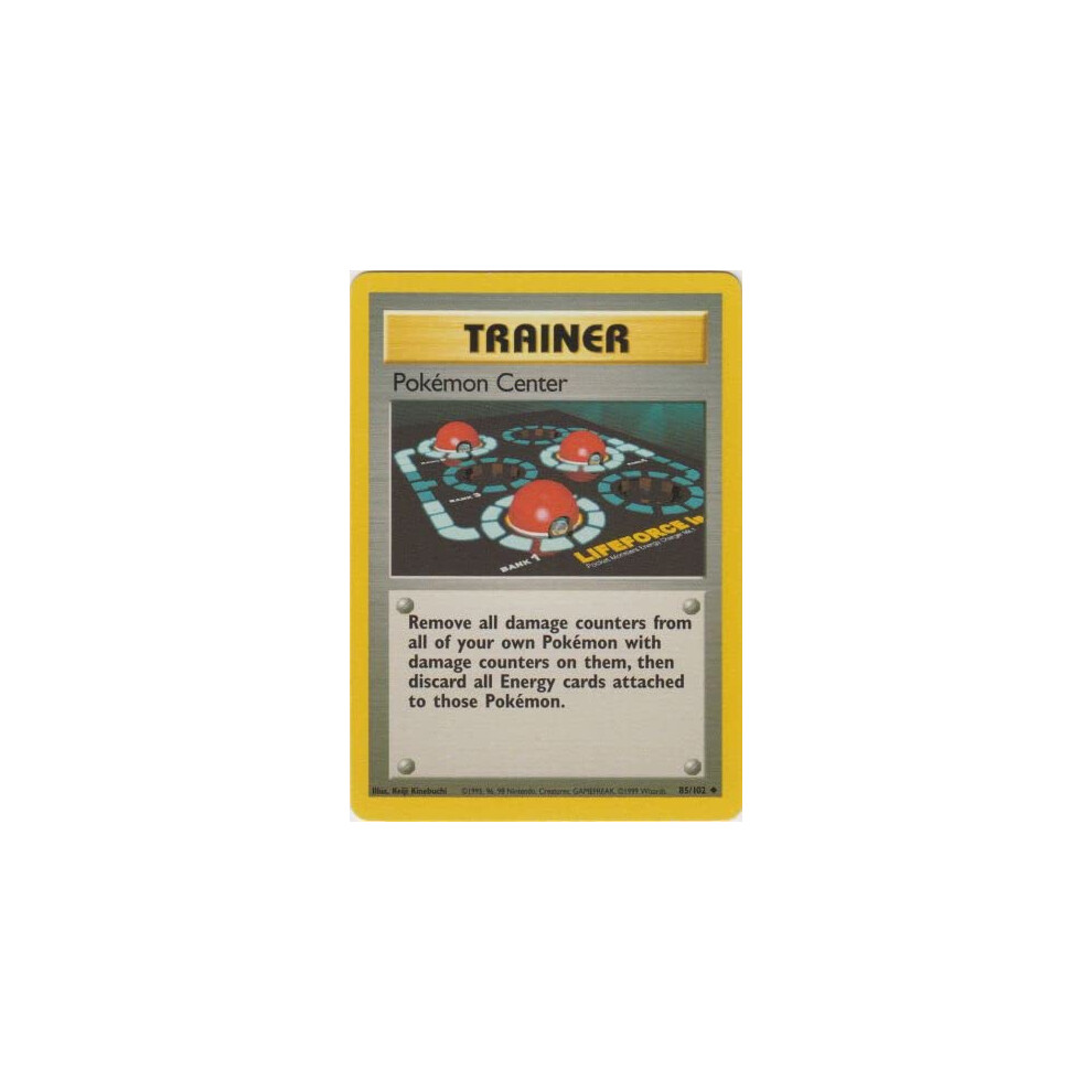 Pokemon Center - 85/102 - Uncommon - Unlimited Edition