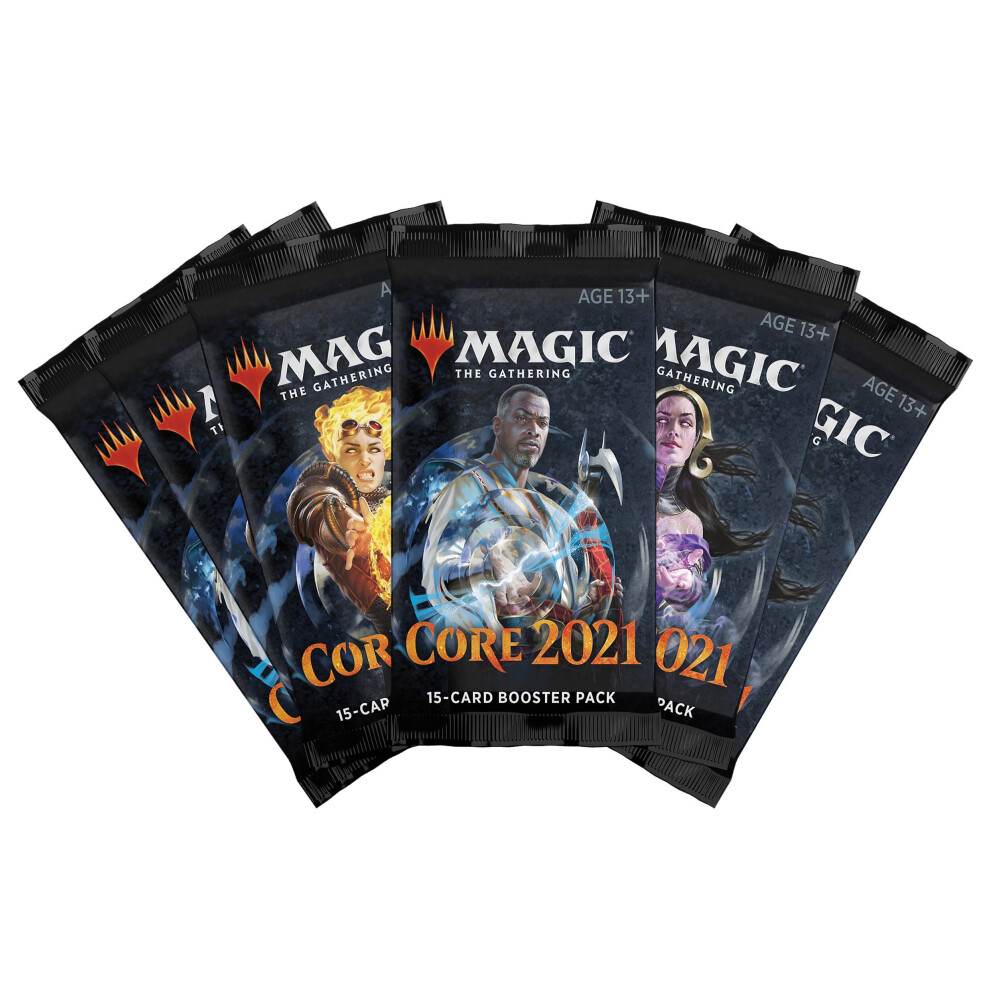 Magic The Gathering Core Set 2021 6 Booster Packs