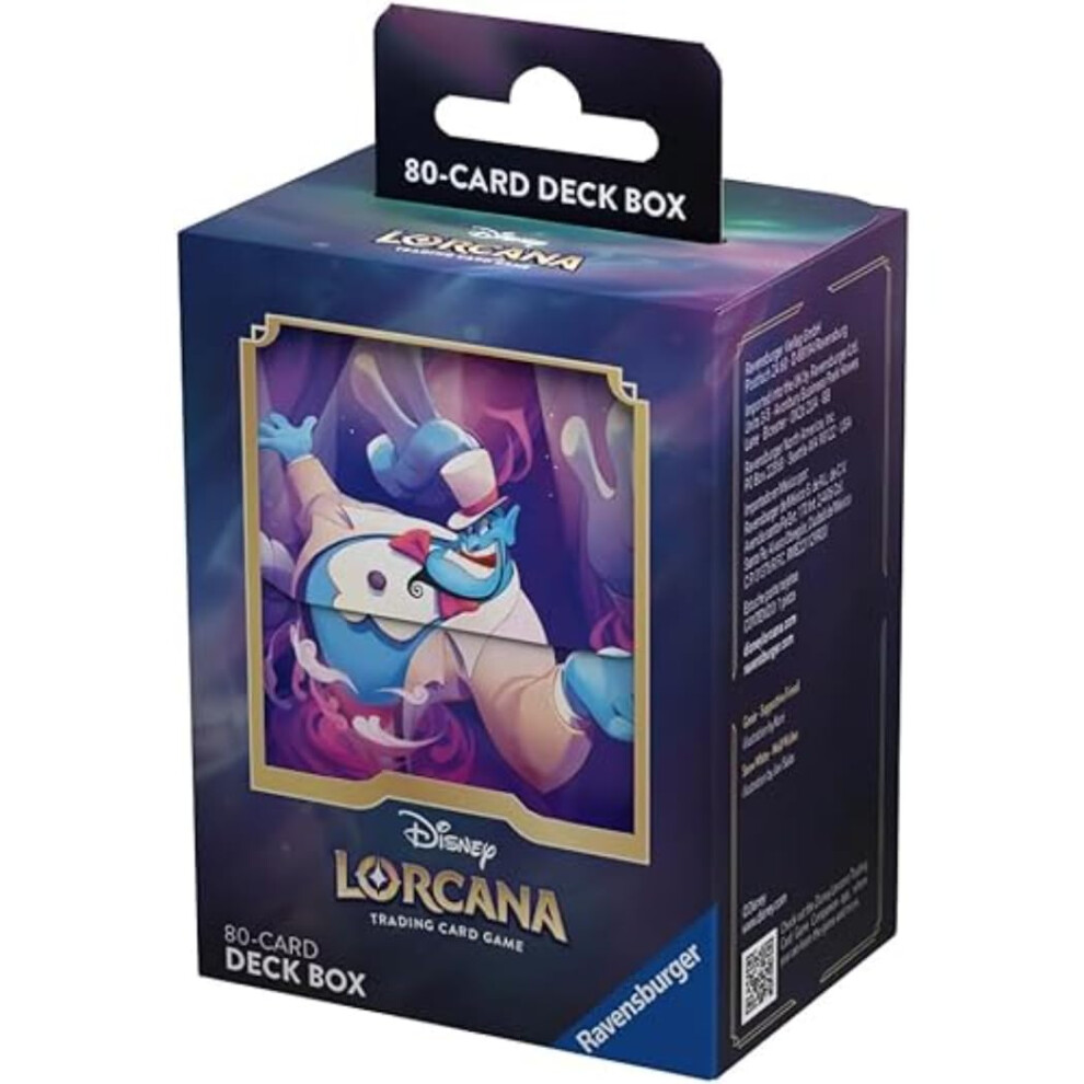 Ravensburger Disney Lorcana Trading Card Game: Set of 4 Deck Box Motif