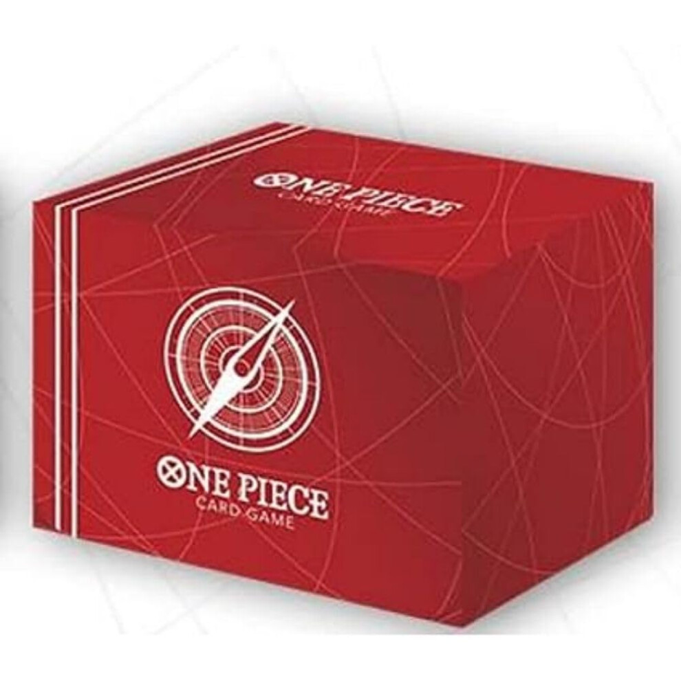 Bandai | One Piece Card Game: Clear Card Case - Standard Red | Accesso