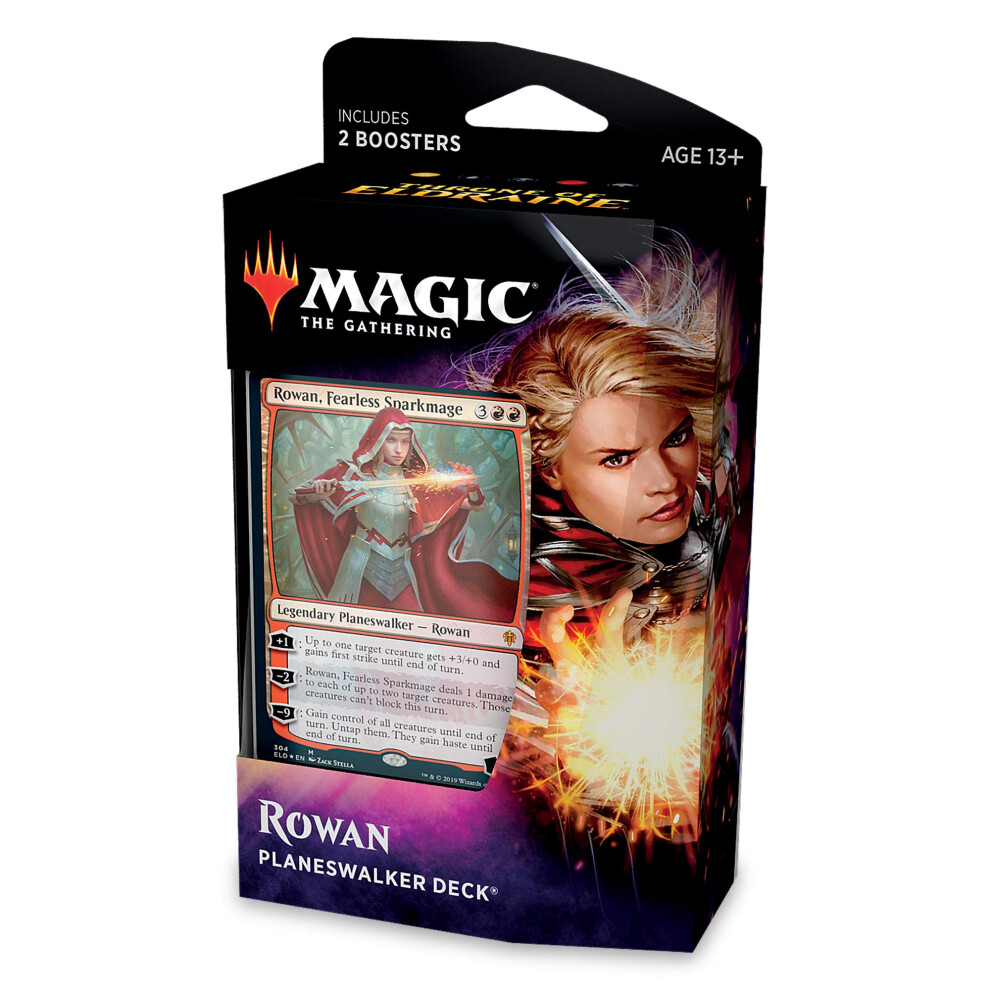 Magic: The Gathering Throne of Eldraine Rowan  Fearless Sparkmage Plan