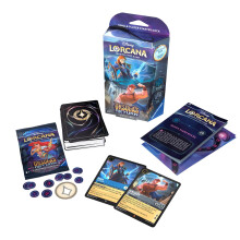 Ravensburger Disney Lorcana TCG: Ursulas returstartd?k - Sapphire & st?l i alderen 8 og op