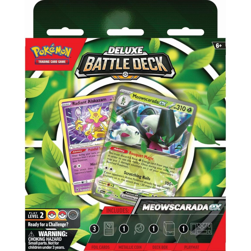 Pokemon TCG: Meowscarada Deluxe Battle Deck