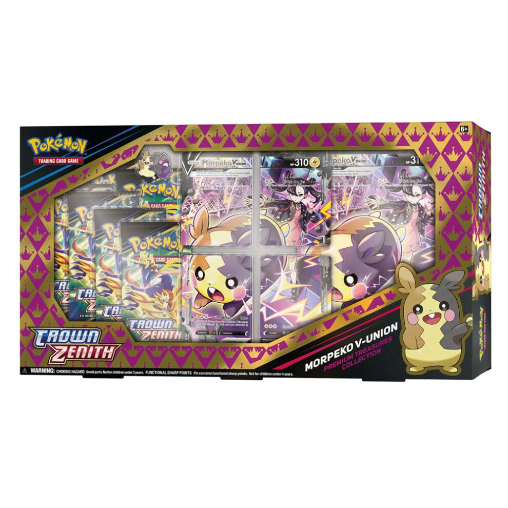 Pokemon: Morpeko V-Union Premium Treasures Collection