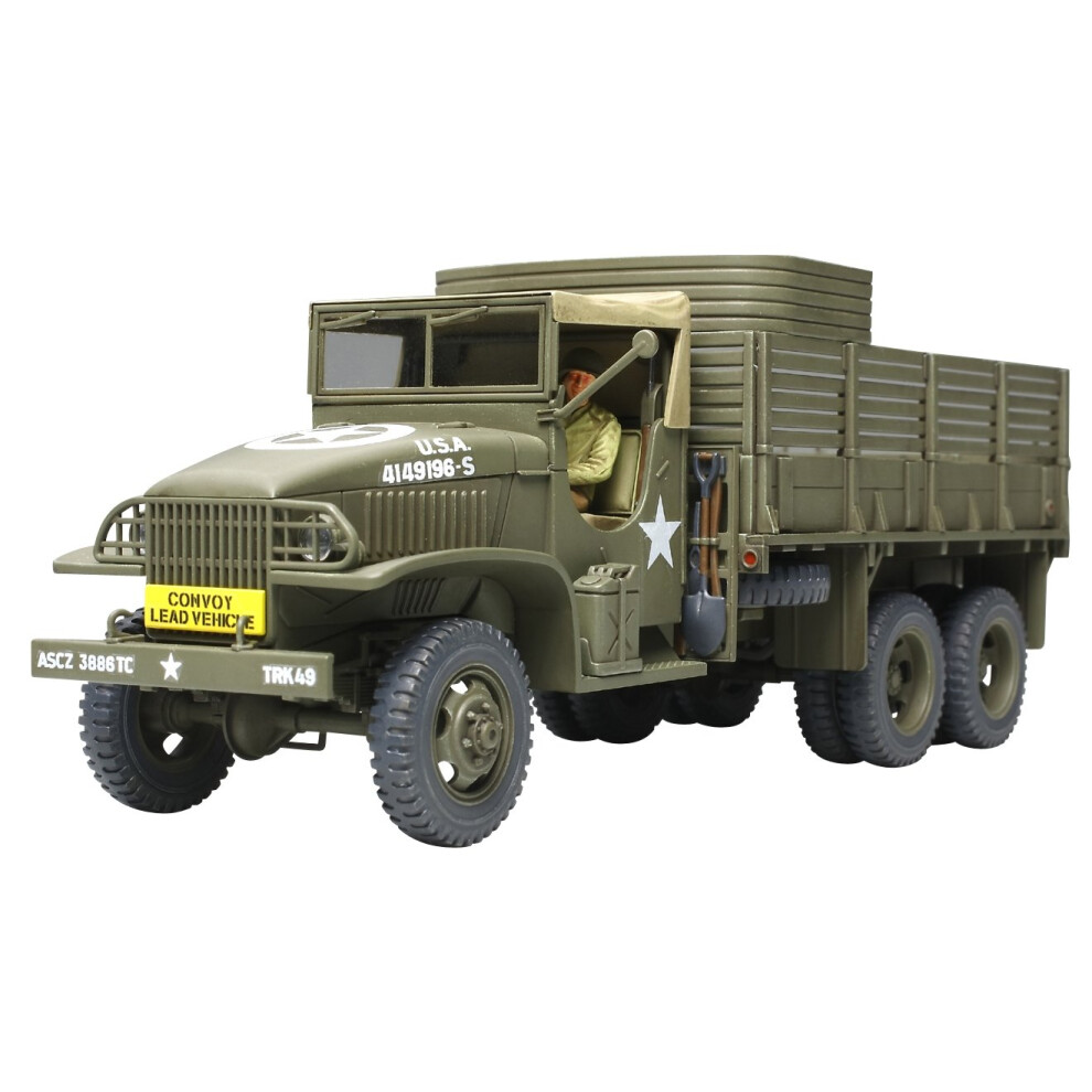 Tamiya Models US 2 1/2 Ton 6x6 Cargo Truck Model Kit