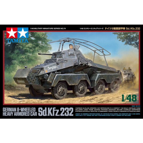 Tamiya Modelos de Tamiya SD.KFZ 232 Kit de modelo 1