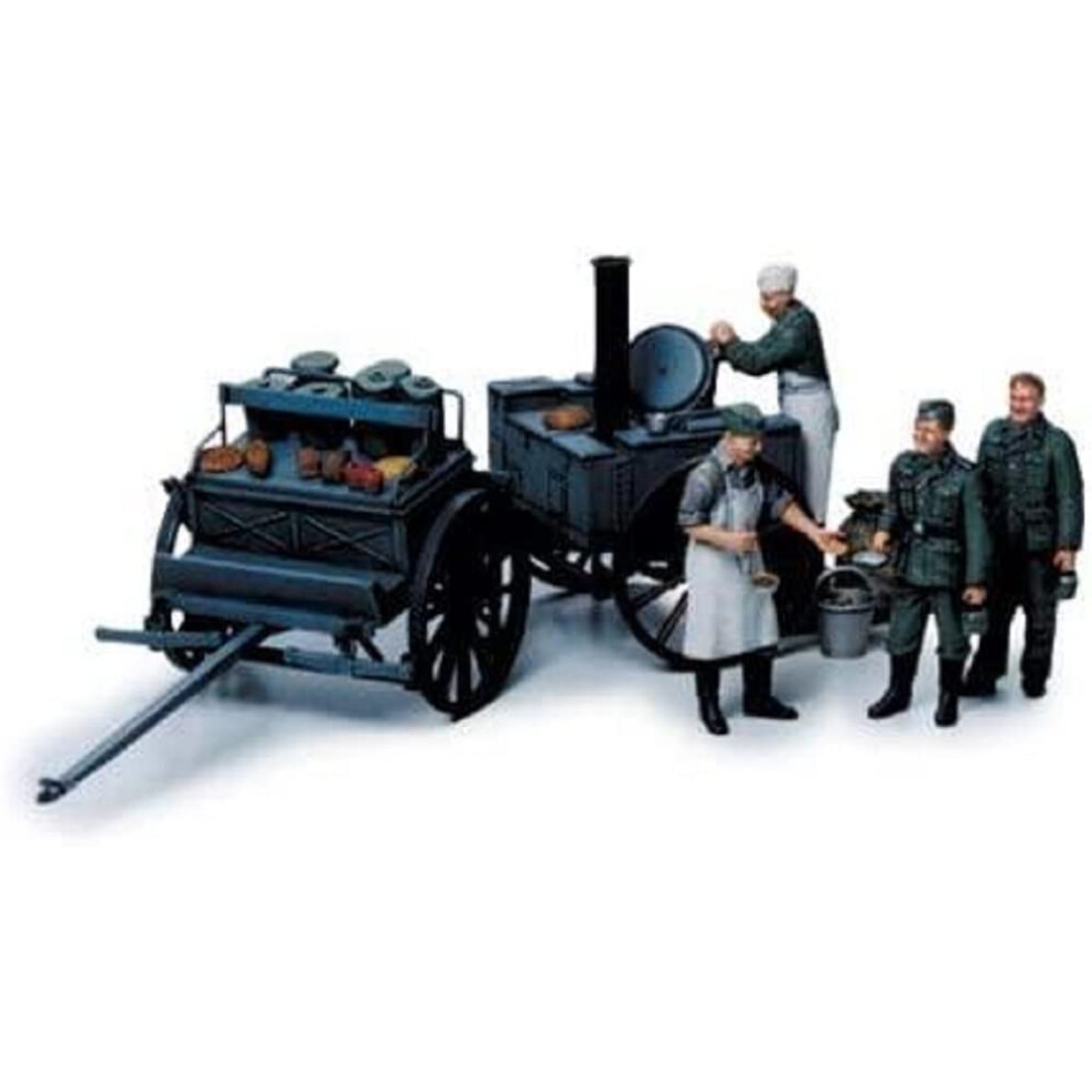 TAMIYA 35247 1:35 Diorama Set Field Kitchen (4)  Model Kit  Plastic Co