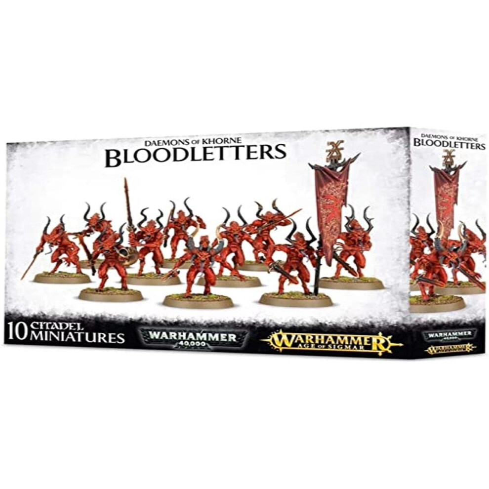 Games Workshop Warhammer AoS & 40k - Daemons of Khorne Bloodletters