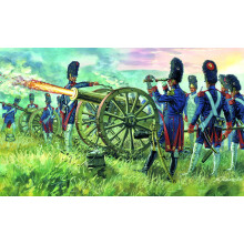 Modelos Italeri 6135S Kit de Artilharia da Guarda Imperial Francesa