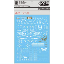 ANSAI Decal Decals RG 1/144 MSN-04 SAZABI DIY -mallinnustarrat