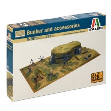 Italeri The Hobby Company 8001283060707 510006070-1: 72 acess   rios e bunker da Segunda Guerra Mundial