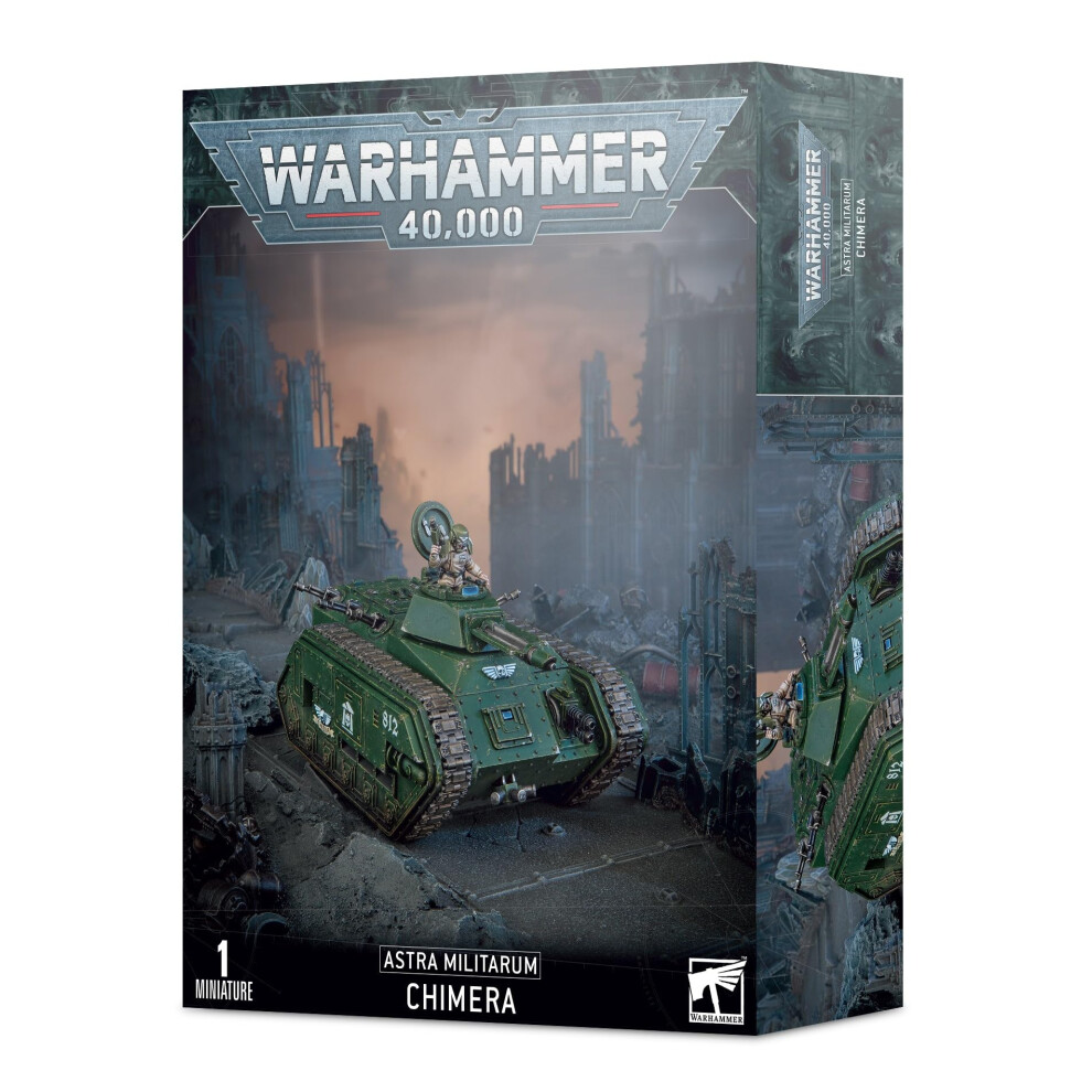 Games Workshop 99120105046"" Astra Militarum Chimera Tabletop and Mini