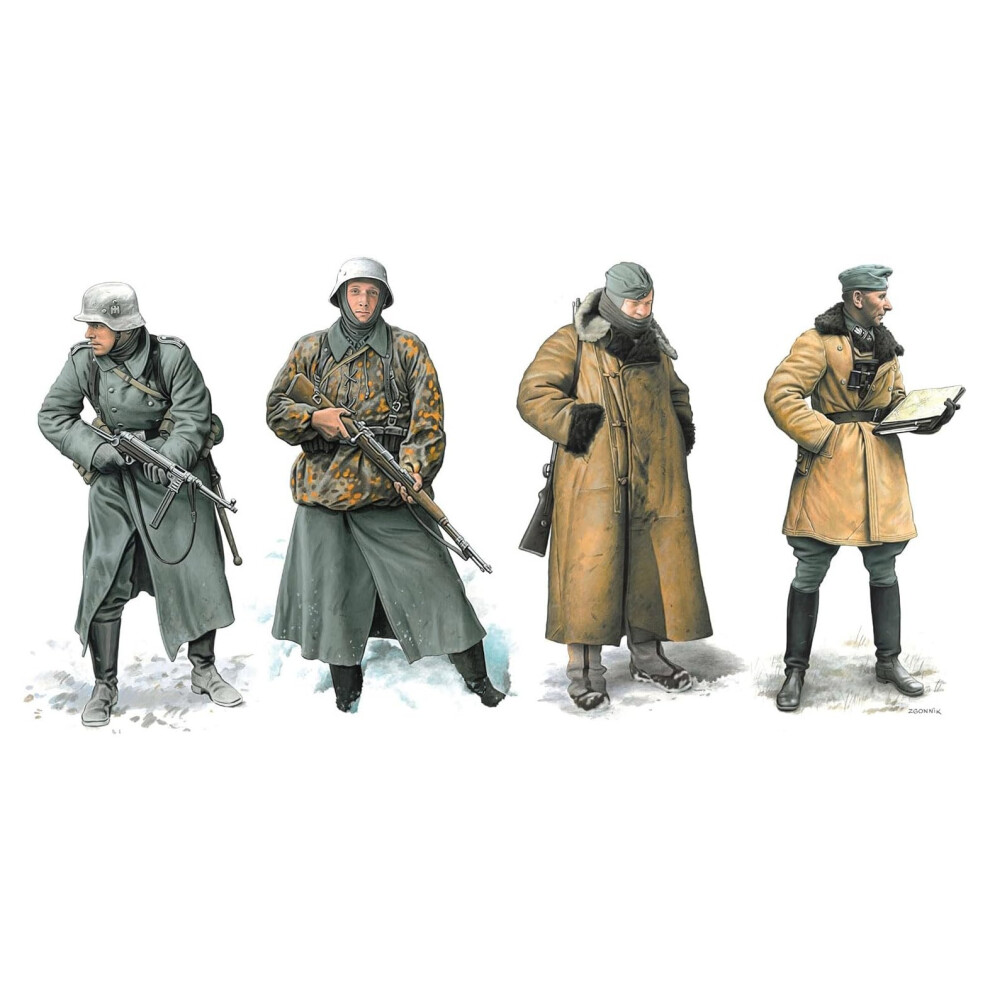 Dragon Models 1/35 Operation Typhoon 1941 with Gen 2 Gear (4 Figures S