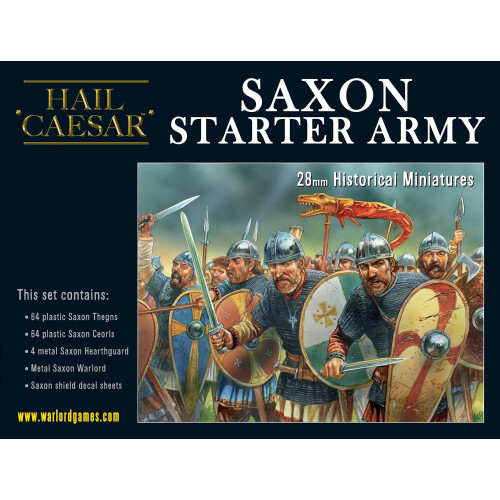 hail caesar Warlord Games, Σαξονικός Στρατός Εκκίνησης - Μικρογραφίες Πολέμου