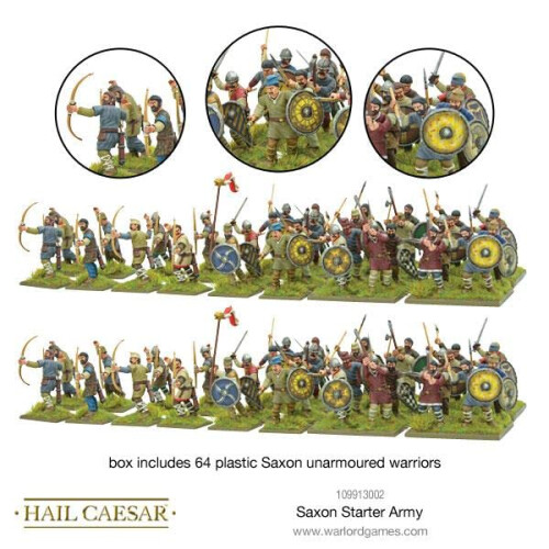 hail caesar Warlord Games, Σαξονικός Στρατός Εκκίνησης - Μικρογραφίες Πολέμου 2